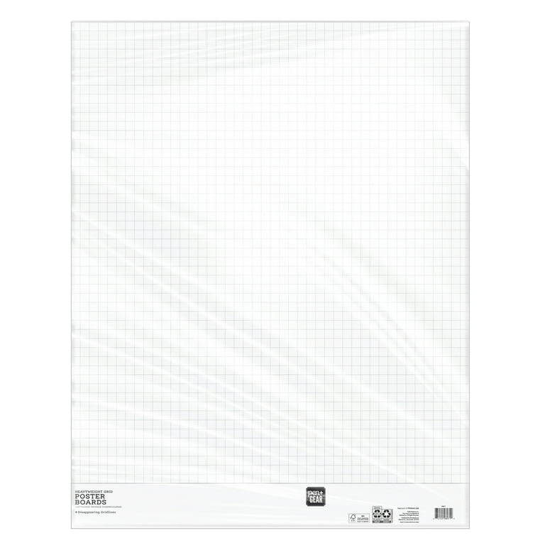 Pen + Gear Economy White Poster Board, 22x28, 1 Count 