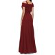 thumbnail image 5 of Gibobby Vestido de noche mujer Último patrón Sexy manga corta vestidos de mujer fiesta Clubwear desgaste vestidos de cadera(Rojo,G), 5 of 5