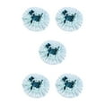 thumbnail image 1 of Transemion Perte d'Humidité des Cheveux Respirante Enfants Bonnet de Cheveux en Satin Vert Clair 5Set, 1 of 6