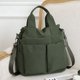 thumbnail image 1 of YiJuHui Women's Casual Nylon Tote Bag, Large Capacity Shoulder Bag for Commute, Lightweight Crossbody Purse, Water-Resistant Handheld Work Bag with Multiple Pockets, Everyday Carryall for Women, 1 of 6