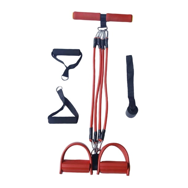 Bandes De Résistance Pour Stepper – élastiques Avec Poignées Ergonomiques, Compatibles Avec Tapis Et Appareils Abdominaux – Lot De 2