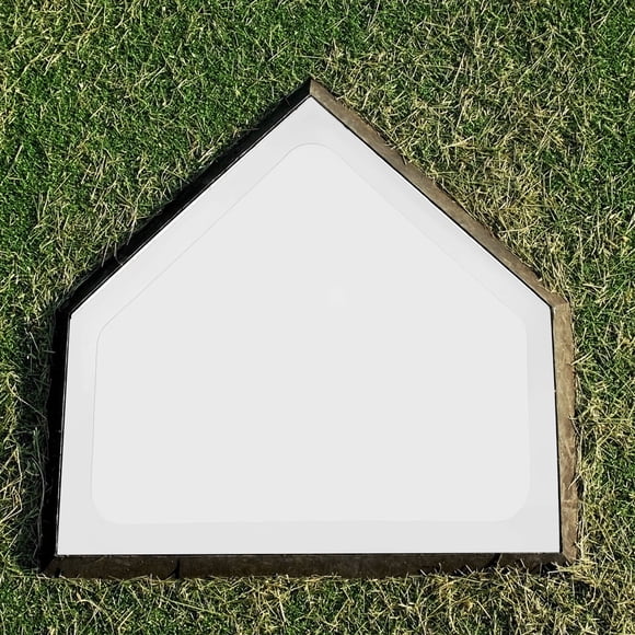 FUEENIRVA 2Ud Marcadores Plate Para Baseball Con Superficie Antideslizante Y Durabilidad