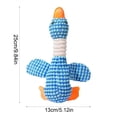 thumbnail image 3 of PoyoKee Dog Toys for Aggressive Chewers, Squeaky Puppy Toys to Keep Them Busy, Soft Tough, Teething Chew Puppy Essentials for Small Large, Blue, 3 of 7