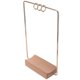 thumbnail image 3 of Golden Iron and Wood Flip Calendar Stand for Desk Aesthetic Home Office Decor with Material and Easy Installation, 3 of 5