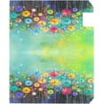 thumbnail image 3 of Seasonal Nature Spring Summer Autumn Winter Flowers Mailbox Covers Standard Size Abstract Floral Watercolor Rainbow Dandelion Poppy Magnetic Mail Wraps Cover Letter Post Box 21" Lx 18" W, 3 of 5