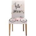 thumbnail image 1 of Cubierta protectora para silla ABPHQTO Vintage verano bicicleta flores estiramiento asiento comedor Hotel boda fiesta conjunto de 1, 1 of 4
