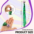 thumbnail image 2 of Pelotas hinchables de goma Leyndo Comet con serpentinas coloridas x100, 2 of 7