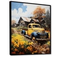 thumbnail image 2 of Designart "Rustic Rides The Pickup Truck Experience II" Pickup Truck Floater Framed Canvas Print, 2 of 7