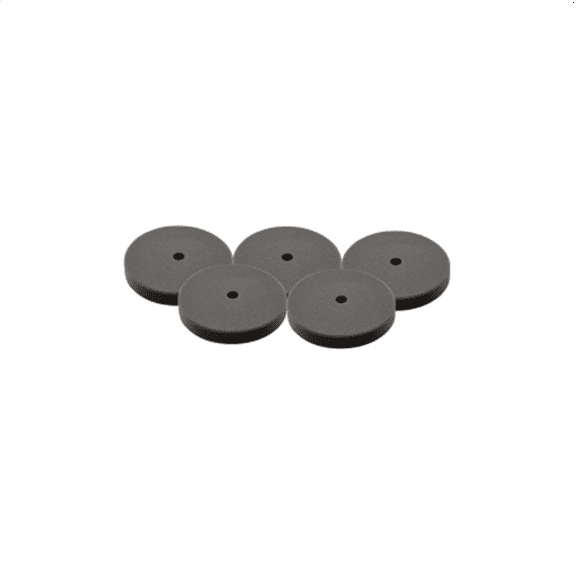 Milwaukee 49-36-5783 7" Black Foam Finishing Pad (5 Piece)
