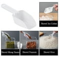 thumbnail image 6 of Ogetok Plastic Ice Scoop Clearance, Clear Bar Scooper, Multi-purpose Kitchen Scoop for Flour, PopCorn, Coffee Beans and Pet Food, 6 of 7