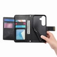 thumbnail image 3 of Funda FOXDOCK cartera de piel sintética para FOXDOCK Samsung Galaxy S26 – Resistente a golpes, RFID – negro, 3 of 6