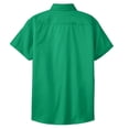 thumbnail image 7 of Yellow Rooster Womens Short Sleeve Easy Care Shirt Court Green 2XL, 7 of 7