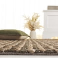 thumbnail image 4 of SAFAVIEH Natural Fiber Couture Seanna Solid Area Rug, Green/Natural, 6' x 9', 4 of 10