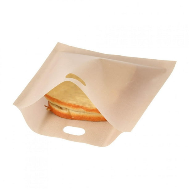 Bolsas para sándwich recubiertas de fibra de vidrio,Bolsa calefactora para repostería con revestimiento antiadherente reutilizable Bolsas para sándwich antiadherentes elaboradas por expertos
