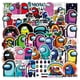 thumbnail image 2 of 50 hojas de pegatinas de juego a prueba de agua, pegatinas de graffiti para coches, monopatines, portátiles, patinetas, maletas, 2 of 8
