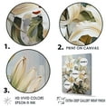 thumbnail image 3 of Designart "Dreamy Garden Of Lilies III" Lilies Floater Framed Wall Art Living Room, 3 of 5