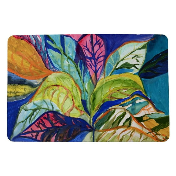 Betsy Drake Interiors Summer Leaves Door Mat 18x26