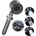 thumbnail image 1 of Ergonomic Design Showerhead, Scalp Massager with High Quality Materials for Multifunctional Massage Shower, 3 Spray Modes Ergonomically Designed for Rain Massage Pause (Easy, 1 of 5