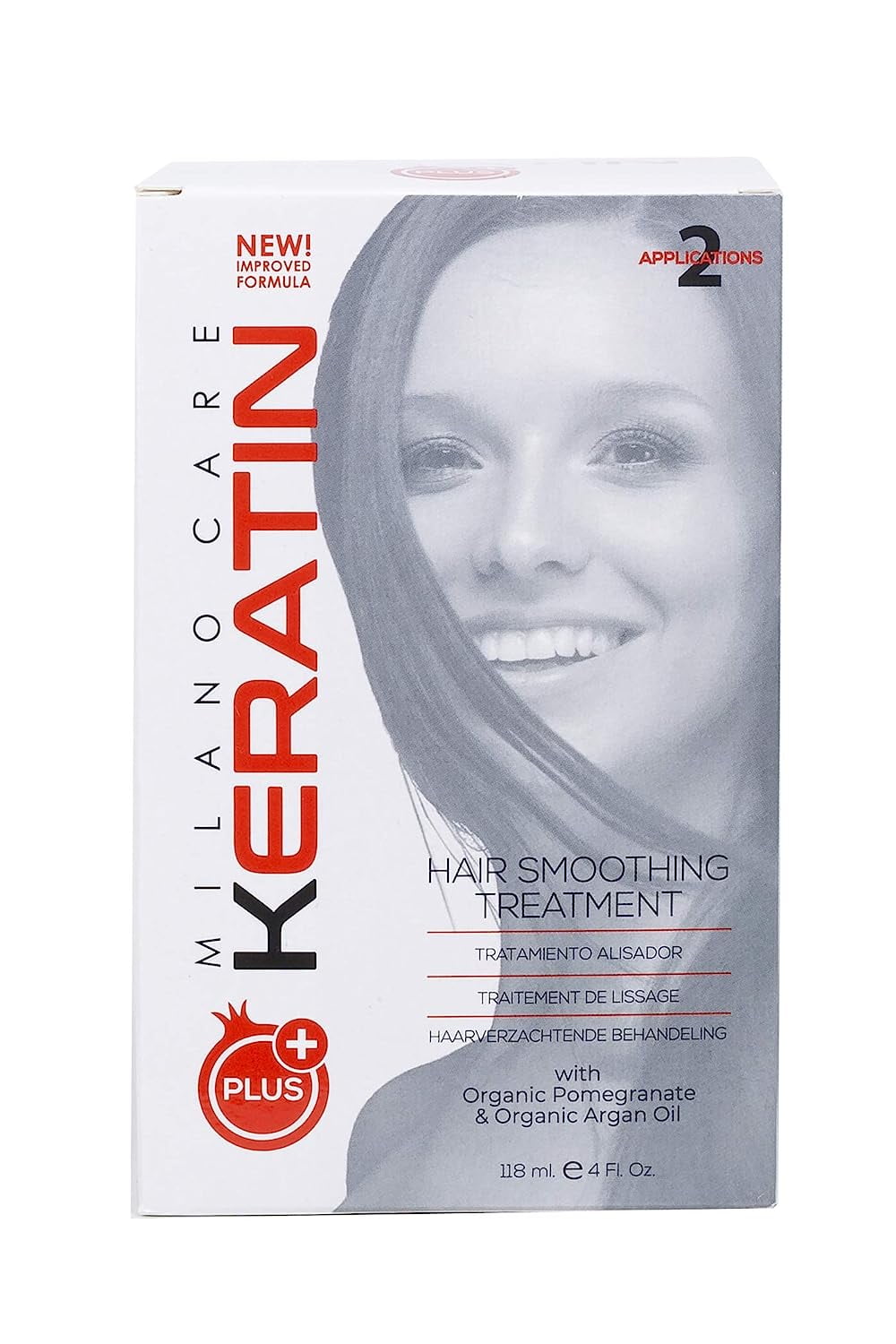 Milano Care Keratin Hair Smoothing Treatment Kit Keratin Hair