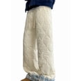 thumbnail image 2 of Y2k Pants Women Baggy Snowboard Pants Wide Leg Pants Grunge Streetwear High Waisted Pants Apricot XXL, 2 of 7
