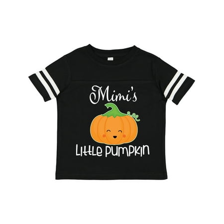 

Inktastic Mimi Little Pumpkin Grandkids Boys or Girls Toddler T-Shirt