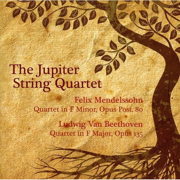 Jupiter String Quartet - Quartet in F minor / Quartet in F Major Op 13 - Classical - CD