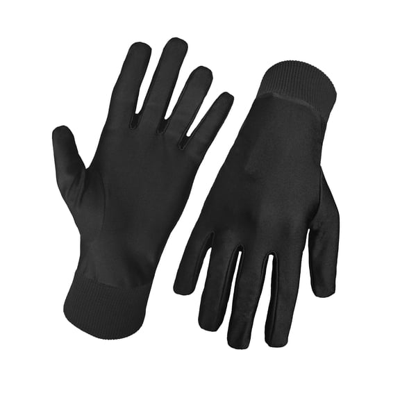 Silk Glove Liners – Keep Hands Cozy Under Winter, Ski, Motorcycle & Driving Gloves