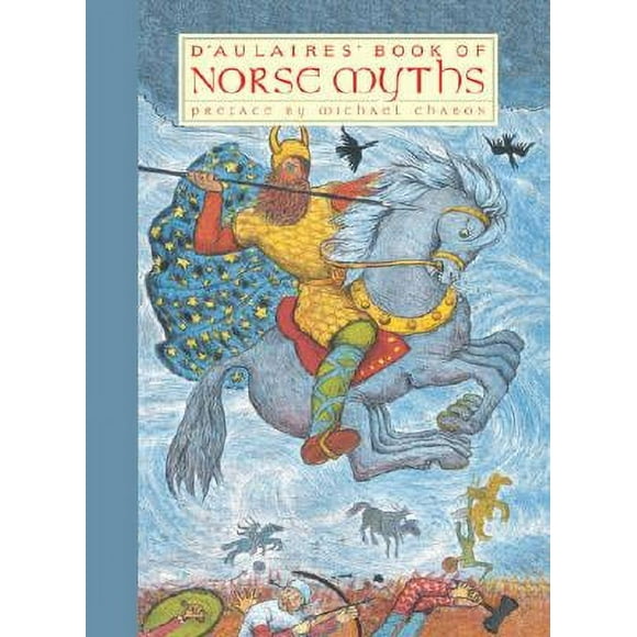 Pre-Owned D'Aulaires' Book of Norse Myths (Hardcover 9781590171257) by Ingri D'Aulaire, Edgar Parin D'Aulaire, Michael Chabon