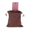 thumbnail image 2 of Hiking Pouch, 2 Pounds Load Wear Resistant Lightweight Portable Canvas Material Foraging Bag Foldable Practical Buckle Design  Forests for Outdoor for Beaches, 2 of 7