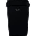 thumbnail image 4 of Global Industrial Square Plastic Garbage Can, Black, 35 Gallon, 4 of 5