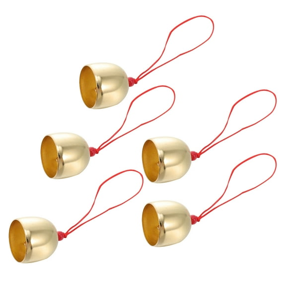 KONTONTY 5Pcs Vintage Bell for Hanging Door Bell cate Family Members