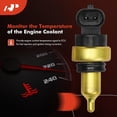 thumbnail image 2 of A-Premium Engine Coolant Temperature Sensor [2 Pins] Compatible with Chevy, GMC, Cadillac & Buick Models - Silverado 1500, Blazer, Trailblazer, Sierra 1500, Acadia, XT5, XT4, CT6, Envision, Encore GX, 2 of 5
