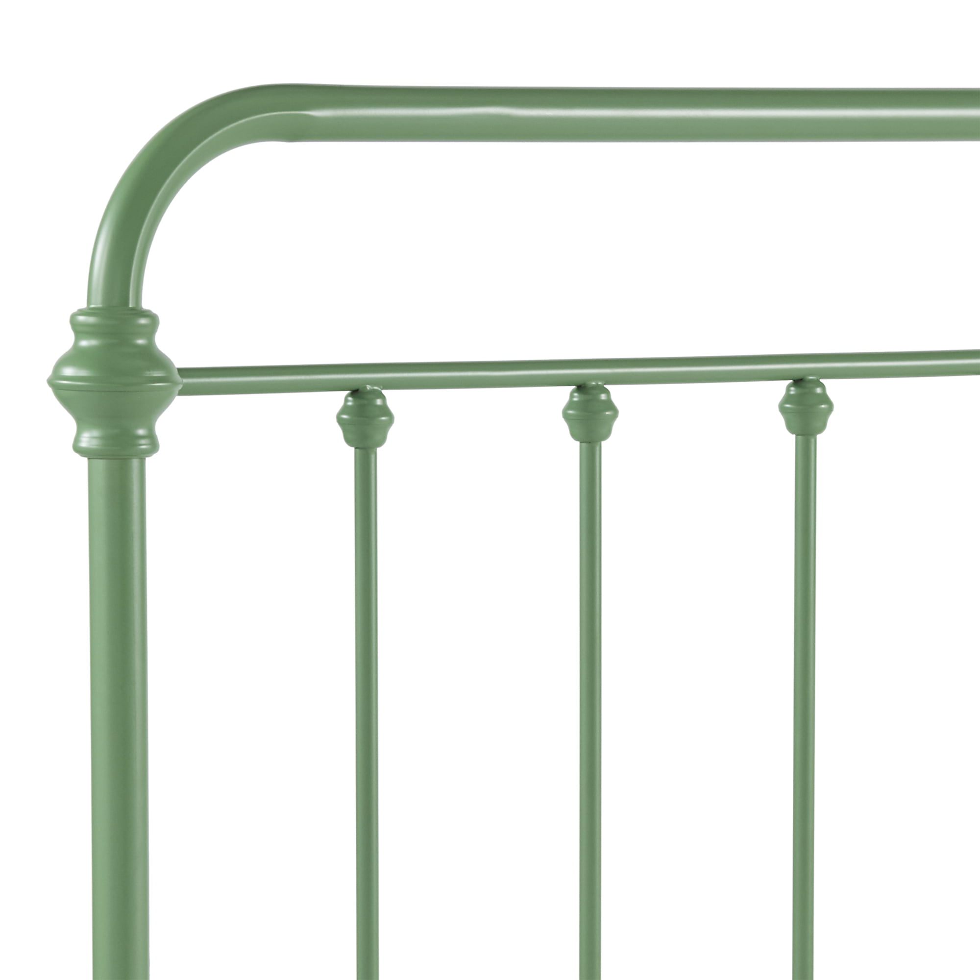 Weston Home Nottingham Metal Queen Bed, Meadow Green