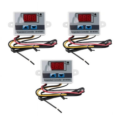 3Pcs XH-W3001 Digital LED Temperature Controller Module Digital Thermostat Switch Ek5218