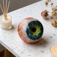 thumbnail image 6 of Honmine Realistic Eye Decor Gothic Eyeball Ornament, Scary Realistic Eyeball Ornament Dark Artwork, Creepy Figurine for Shelf, Desk, Horror Fan Display, 6 of 6