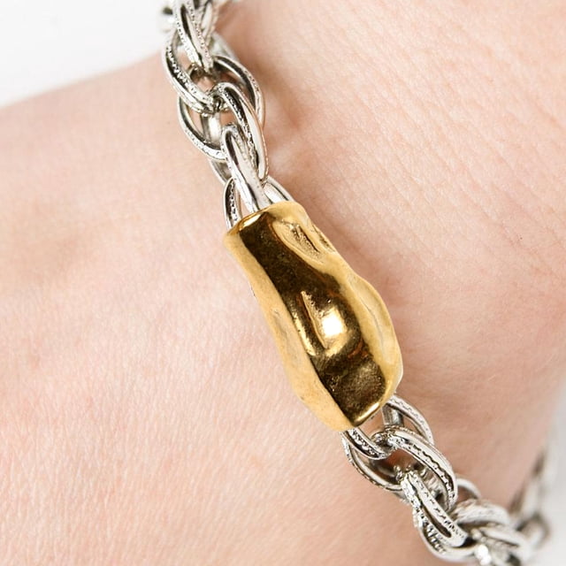 unbranded 10Ud Espaciadoras Duraderas Doradas Para Creación De Joyería