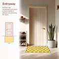 thumbnail image 3 of Flatwoven High Traffic Area Rug, Lively Nature Themed Entry Accent, Non Slip, Stain Resistant, Washable Area Rugs for Living Room, Bedroom(Yellow, 8X10), 3 of 8