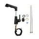 thumbnail image 1 of Grifo de lavabo de baño con rociador extraíble Grifo de cocina extraíble universal Negro, 1 of 9