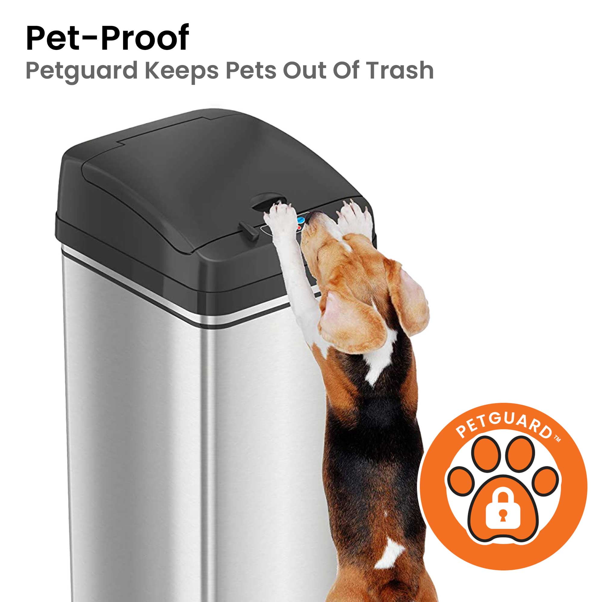 Rodent and Animal Resistant Trash Can