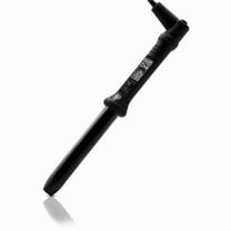 ISO Beauty ISOTB25MM-216-MB The Twister - 25mm Tourmaline-Infused Ceramic Pro Curling Wand w/ Cool Tip - Black