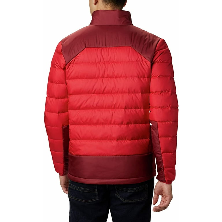 Columbia Mens Autumn Park Down Jacket Mountain Red/Red Columbia Mens Autumn Park Down Jacket Mountain Red/Red