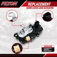 thumbnail image 6 of FEXON Door Lock Actuator Kit Set of 4 for 2007-2009 GM Trucks SUVs, Front Rear, 6 of 7