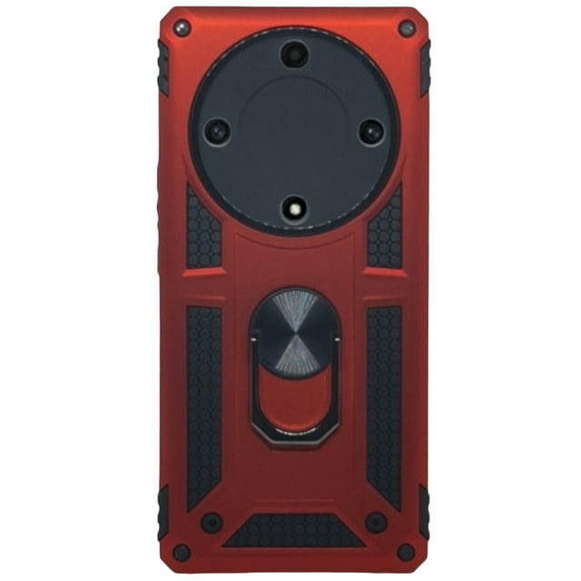 Funda Uso Rudo Cely Vesmir Con Anillo Magnético Para Honor X9a / Magic 5 Lite Rojo