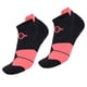 thumbnail image 4 of 1 par de calcetines cortos para hombre, cómodos, de nailon, hasta el tobillo, gruesos. negro rojo, 4 of 8