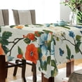thumbnail image 4 of Yayeee Tablecloths for Rectangular Tables 54 x 54 inch Party Table Cover, Green Floral Pattern, 4 of 6
