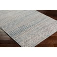 thumbnail image 3 of Hauteloom Tambac Living Room, Bedroom Machine Washable Area Rug - Bohemian, Transitional - Gray, Light Gray, Blue - 5'3" x 7', 3 of 12
