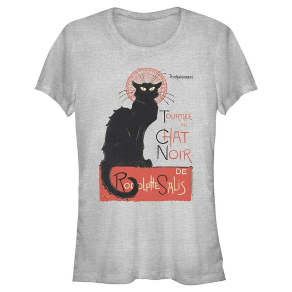 Junior's Lost Gods Chat Noir Graphic T-Shirt