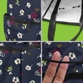 thumbnail image 5 of Garden Tool Bag,Pioneer Flower Floral Print Pattern Garden Tool Organizer,Garden Gifts,Waterproof Multi-Pocket Garden Tool Storage 11.8x5.5x11.4 Inch(Tools NOT Included), 5 of 6