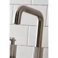 thumbnail image 4 of Kingston Brass KS1418KL Whitaker Widespread Bathroom Faucet with Push Pop-Up Drain, Brushed Nickel, 4 of 8