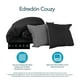 thumbnail image 4 of Set de Edredon Doble Vista Couzy Negro-gris+ Sabanas Basic + Protector Ultra + Almohada Osos 2, 4 of 7